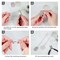 53 FT Ball Bead Chain, 1.5 mm Adjustable Pull Chain Beaded with 50 PCS Matching Connectors, Stainless Steel Bead Chain for Jewelry Making Necklace Keychain Dog Tag Chain